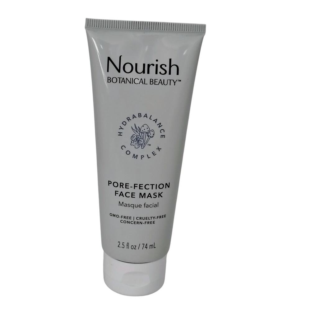 Nourish Botanical Pore-Fection Face Mask Hydrabalance Complex 2.5 oz. NEW